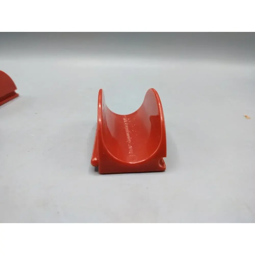 Taco Stand-up single or Connecting Red Hard Plastic Lot Of 8